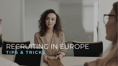 Recruitment in Europe