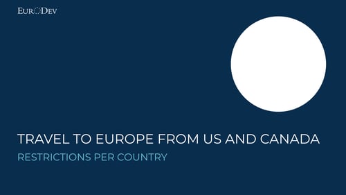 travel to Europe from US and Canada